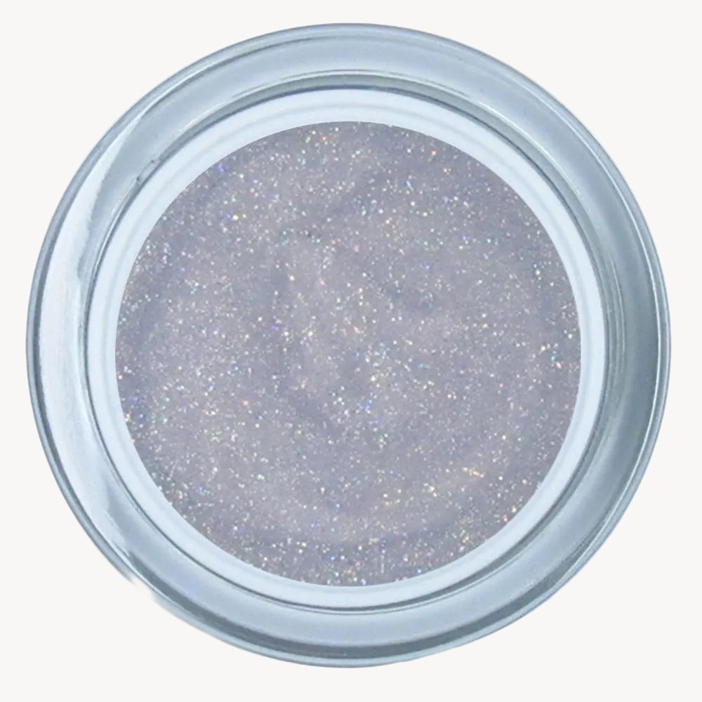 claire beauty Farbgel Glitter White