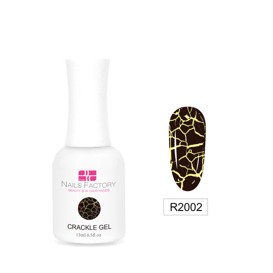 Cracking/Crackle Gel Dark Brown R2002 15ml