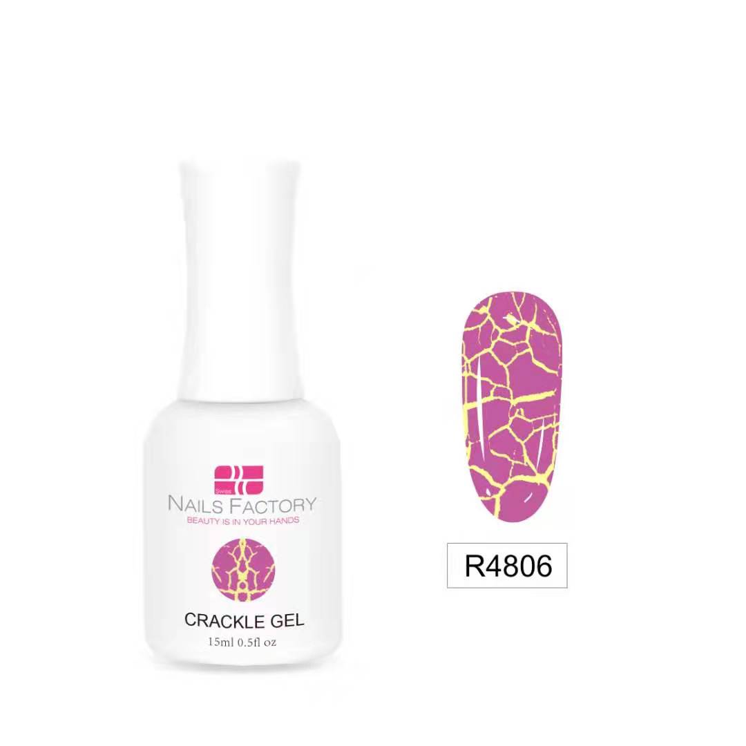 Cracking/Crackle Gel Pink R4806 15ml