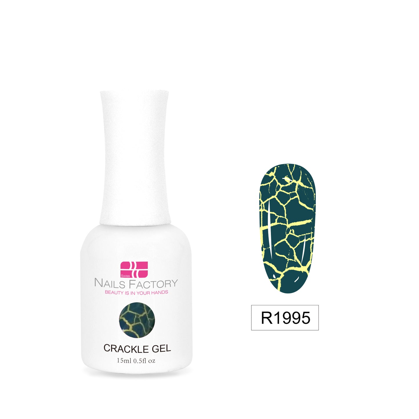Cracking/Crackle Gel Turqoise R1995 15ml