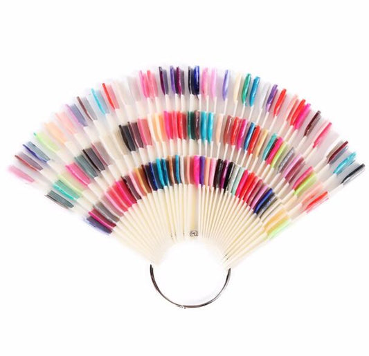 Display Natur mit 150 Nailart Tips & Ring