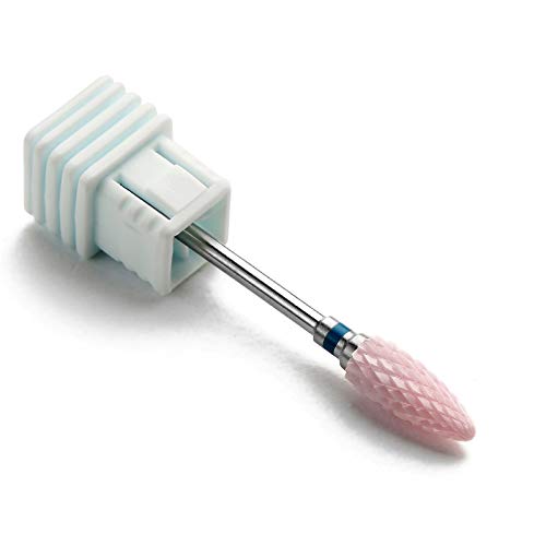 Fraise en céramique-forme poire, rose, moyenne