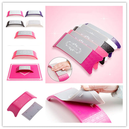 Pink plastic hand rest