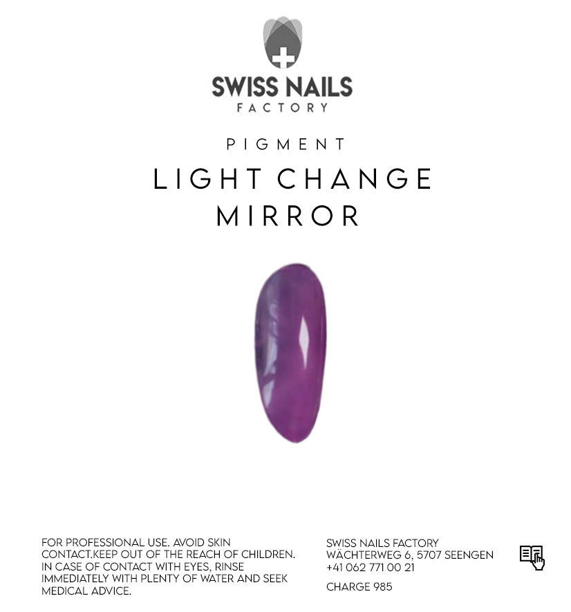 Pigment miroir à changement de lumière-Violet WH06
