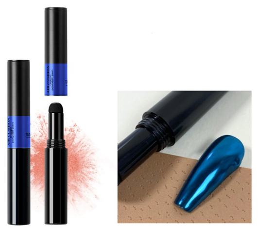 Magic mirror chrome powder pen - Light blue TA06