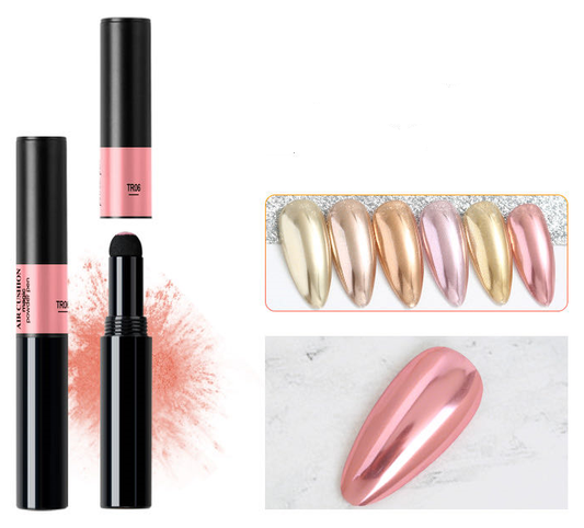 Magic mirror chrome powder pen - Pink gold TR06