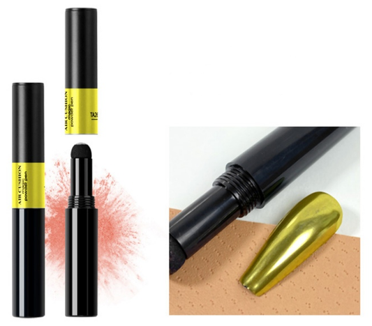 Magic mirror chrome powder pen - Yellow gold TA24