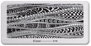 Nailart Stamping Schablone Nr. 15