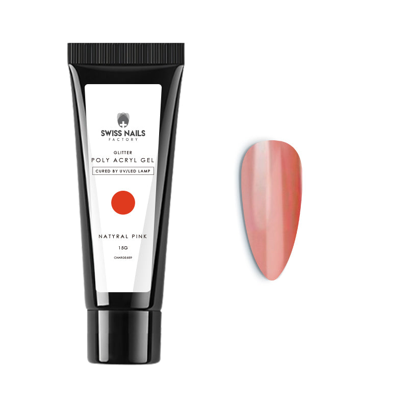 Poly Acryl Gel Natural Pink Nr. 9