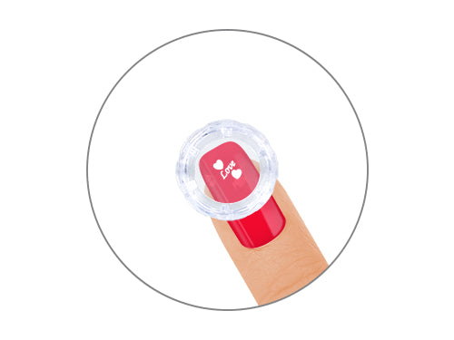 Stempel Gerippt & Scraper Klar im Set