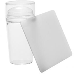 Stempel & Scraper Klar im Set