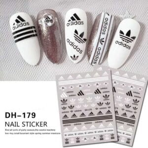 Sticker Adidas Black/White DH-179