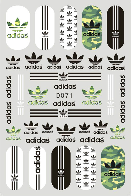 Adidas sticker D071