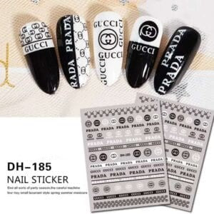 Sticker Gucci & Prada Black/White DH-185