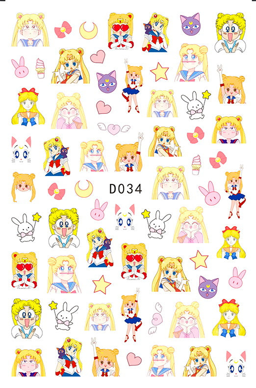 Sticker Sailor Moon D034