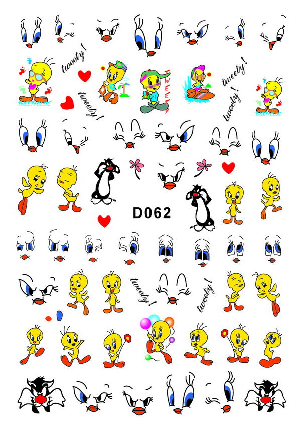 Sticker Tweety + Sylvester D062