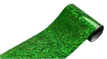 Transferfolie Grün gesprenkelt Holo Effekt Nr. 07