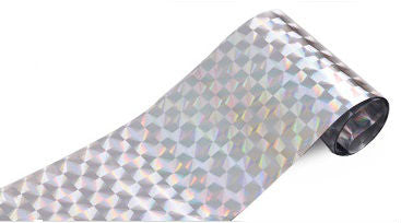 Transferfolie Silber grob gemustert Nr. 61